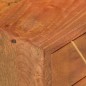 vidaXL Mesita de noche de madera maciza de mango 43x30x58 cm vidaXL Mesita de noche de madera maciza de mango 43x30x58 cm