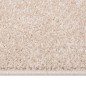 vidaXL Alfombra de pelo corto beige oscuro 80x150 cm vidaXL Alfombra de pelo corto beige oscuro 80x150 cm
