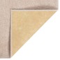 vidaXL Alfombra de pelo corto beige oscuro 80x150 cm vidaXL Alfombra de pelo corto beige oscuro 80x150 cm
