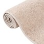 vidaXL Alfombra de pelo corto beige oscuro 80x150 cm vidaXL Alfombra de pelo corto beige oscuro 80x150 cm