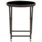 vidaXL Mesa de centro ratán sintético y vidrio templado marrón 60 cm vidaXL Mesa de centro ratán sintético y vidrio templado marrón 60 cm