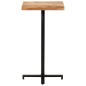 vidaXL Mesa alta de bar cuadrada madera de mango rugosa 50x50x110 cm vidaXL Mesa alta de bar cuadrada madera de mango rugosa 50x50x110 cm