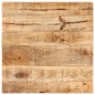vidaXL Mesa alta de bar cuadrada madera de mango rugosa 50x50x110 cm vidaXL Mesa alta de bar cuadrada madera de mango rugosa 50x50x110 cm