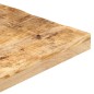 vidaXL Mesa alta de bar cuadrada madera de mango rugosa 50x50x110 cm vidaXL Mesa alta de bar cuadrada madera de mango rugosa 50x50x110 cm