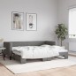 vidaXL Sofá cama nido tela gris oscuro 80x200 cm vidaXL Sofá cama nido tela gris oscuro 80x200 cm