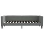 vidaXL Sofá cama nido tela gris oscuro 80x200 cm vidaXL Sofá cama nido tela gris oscuro 80x200 cm