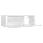 vidaXL Muebles de salón 3 pzas madera ingeniería blanco brillo vidaXL Muebles de salón 3 pzas madera ingeniería blanco brillo
