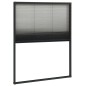 vidaXL Mosquitera plisada para ventanas aluminio antracita 80x100cm vidaXL Mosquitera plisada para ventanas aluminio antracita 80x100cm