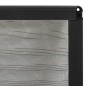 vidaXL Mosquitera plisada para ventanas aluminio antracita 80x100cm vidaXL Mosquitera plisada para ventanas aluminio antracita 80x100cm