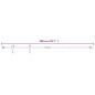 vidaXL Kit mini puerta corredera armario acero carbono blanco 200 cm vidaXL Kit mini puerta corredera armario acero carbono blanco 200 cm