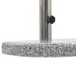 vidaXL Base de sombrilla de granito semicircular gris 10 kg vidaXL Base de sombrilla de granito semicircular gris 10 kg