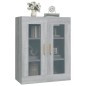 vidaXL Armario de pared colgante gris Sonoma 69,5x34x90 cm vidaXL Armario de pared colgante gris Sonoma 69,5x34x90 cm