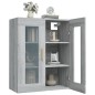vidaXL Armario de pared colgante gris Sonoma 69,5x34x90 cm vidaXL Armario de pared colgante gris Sonoma 69,5x34x90 cm