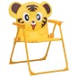 vidaXL Mesa y sillas de jardín infantil 3 pzas con sombrilla amarillo vidaXL Mesa y sillas de jardín infantil 3 pzas con sombrilla amarillo