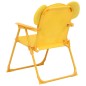 vidaXL Mesa y sillas de jardín infantil 3 pzas con sombrilla amarillo vidaXL Mesa y sillas de jardín infantil 3 pzas con sombrilla amarillo