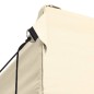 vidaXL Carpa plegable profesional con 3 paredes acero color crema 3x4m vidaXL Carpa plegable profesional con 3 paredes acero color crema 3x4m