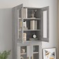 vidaXL Armario de pared colgante gris Sonoma 69,5x34x90 cm vidaXL Armario de pared colgante gris Sonoma 69,5x34x90 cm