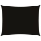 vidaXL Toldo de vela rectangular tela Oxford negro 2x3 m vidaXL Toldo de vela rectangular tela Oxford negro 2x3 m