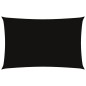 vidaXL Toldo de vela rectangular tela Oxford negro 2,5x5 m vidaXL Toldo de vela rectangular tela Oxford negro 2,5x5 m