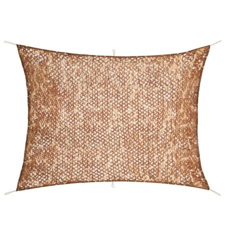 vidaXL Red de camuflaje con bolsa de almacenamiento beige 2x4 m