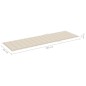 vidaXL Tumbona de jardín con mesa y cojín madera maciza de acacia vidaXL Tumbona de jardín con mesa y cojín madera maciza de acacia
