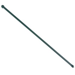 vidaXL Postes de jardín 10 unidades 1 m metal verde
