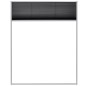 vidaXL Mosquitera plisada para ventanas aluminio 80x100cm vidaXL Mosquitera plisada para ventanas aluminio 80x100cm