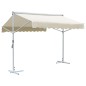 vidaXL Toldo independiente 3x3 m color crema vidaXL Toldo independiente 3x3 m color crema