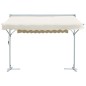 vidaXL Toldo independiente 3x3 m color crema vidaXL Toldo independiente 3x3 m color crema