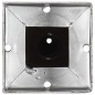 vidaXL Picas de tierra 6 unidades acero galvanizado plateado 9x9x56 cm vidaXL Picas de tierra 6 unidades acero galvanizado plateado 9x9x56 cm