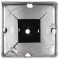 vidaXL Picas de tierra 6 uds acero galvanizado plateado 10x10x57 cm vidaXL Picas de tierra 6 uds acero galvanizado plateado 10x10x57 cm