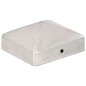 vidaXL Tapas para postes de valla 6 uds metal galvanizado 71x71mm vidaXL Tapas para postes de valla 6 uds metal galvanizado 71x71mm