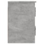 vidaXL Mesita de noche de pared 2 uds gris hormigón 41,5x36x53 cm vidaXL Mesita de noche de pared 2 uds gris hormigón 41,5x36x53 cm