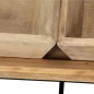 vidaXL Mesa de centro de madera de mango maciza 110x55x42 cm vidaXL Mesa de centro de madera de mango maciza 110x55x42 cm