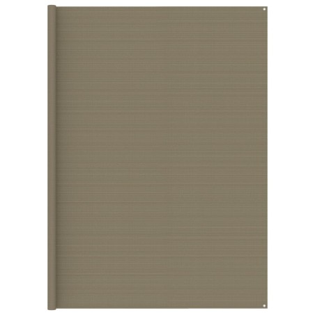 vidaXL Alfombra para tienda de campaña gris taupe 300x500 cm