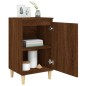 vidaXL Mesitas de noche 2 uds madera color roble marrón 40x35x70 cm vidaXL Mesitas de noche 2 uds madera color roble marrón 40x35x70 cm