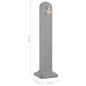 vidaXL Cisterna de jardín con grifo aspecto de piedra gris claro vidaXL Cisterna de jardín con grifo aspecto de piedra gris claro