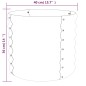 vidaXL Jardinera de acero con recubrimiento en polvo verde 40x40x36 cm vidaXL Jardinera de acero con recubrimiento en polvo verde 40x40x36 cm