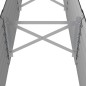 vidaXL Jardinera acero con recubrimiento polvo antracita 224x40x36 cm vidaXL Jardinera acero con recubrimiento polvo antracita 224x40x36 cm