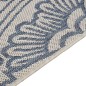 vidaXL Alfombra de exterior de tejido plano rayas azules 200x280 cm
