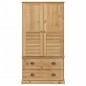vidaXL Armario VIGO madera maciza de pino 90x55x176 cm vidaXL Armario VIGO madera maciza de pino 90x55x176 cm