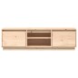 vidaXL Mueble de TV de madera maciza de pino 140x35x40 cm vidaXL Mueble de TV de madera maciza de pino 140x35x40 cm