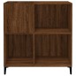vidaXL Mueble discos madera contrachapada roble marrón 84,5x38x89 cm vidaXL Mueble discos madera contrachapada roble marrón 84,5x38x89 cm