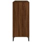 vidaXL Mueble discos madera contrachapada roble marrón 84,5x38x89 cm vidaXL Mueble discos madera contrachapada roble marrón 84,5x38x89 cm