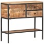 vidaXL Aparador de madera de mango rugosa 85x30x80 cm vidaXL Aparador de madera de mango rugosa 85x30x80 cm