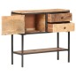 vidaXL Aparador de madera de mango rugosa 85x30x80 cm vidaXL Aparador de madera de mango rugosa 85x30x80 cm