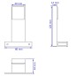 vidaXL Lámparas de espejo 2 W luz blanca fría 2 unidades vidaXL Lámparas de espejo 2 W luz blanca fría 2 unidades