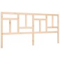 vidaXL Estructura de cama de matrimonio con cabecero madera maciza vidaXL Estructura de cama de matrimonio con cabecero madera maciza