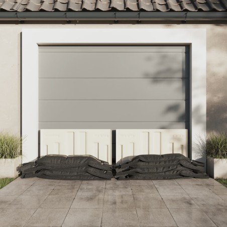 vidaXL Sacos de arena 100 unidades HDPE verde oscuro 103x25 cm