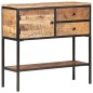 vidaXL Aparador de madera de mango rugosa 85x30x80 cm vidaXL Aparador de madera de mango rugosa 85x30x80 cm